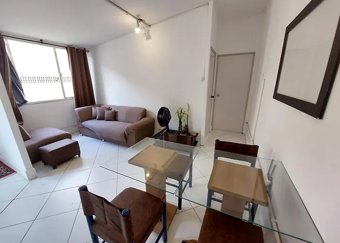 Apartamento Azul Happy 2 Quartos Botafogo 3 Andar Acesso Escada